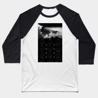 Cloudscape • 2024 Year-at-a-glance Calendar Baseball T-Shirt